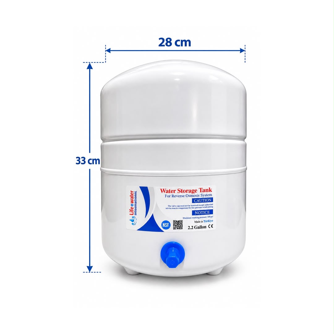 Life Water 2.2 Galon 8 Litre Çelik Tank - Görsel 2